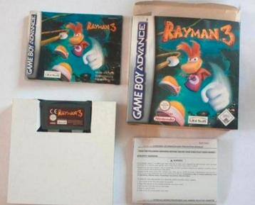 Rayman 3 Game Boy Advance spel compleet in doosje beschikbaar voor biedingen