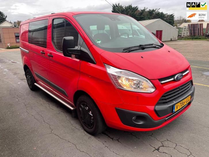 Ford Transit Custom 270 2.0 TDCI L1H1 Trend DC/AIRCO/CAMERA/, Auto's, Bestelauto's, Bedrijf, Te koop, ABS, Airconditioning, Bluetooth