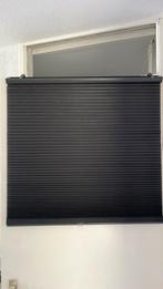 IKEA HOPPVALS Plisségordijn - 80 cm breed (verduisterend), Ophalen, Zwart, 50 tot 100 cm, Zo goed als nieuw