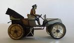 Antieke blikken speelgoed auto met vliegwiel, Antiek en Kunst, Ophalen