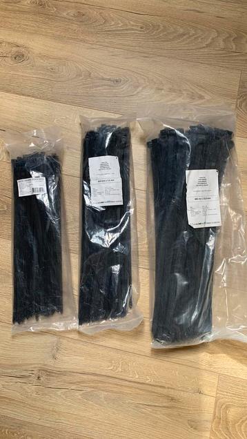 Professionele dikke zwarte tyraps tieraps tiewraps beschikbaar voor biedingen