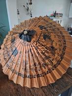 Handgemaakte oosterse perkamenten paraplu, Ophalen of Verzenden