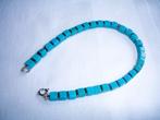 €15,00 ARMBAND TURQUOIS EDELSTEEN - wvq, Verzenden, Overige materialen, Armband, Met edelsteen