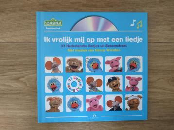 Ik vrolijk mij op met een liedje - Sesamstraat boek met cd beschikbaar voor biedingen
