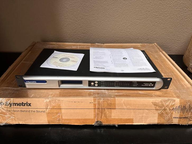 Symetrix Airtools 2X digital voiceprocessor (Orban, sm7b), Audio, Tv en Foto, Professionele Audio-, Tv- en Video-apparatuur, Gebruikt