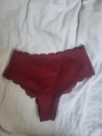 bordeaux rood bikinibroekje hunkemoller maat s, Ophalen of Verzenden, Zo goed als nieuw, Rood, Bikini