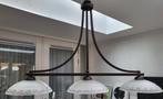 Hanglamp Griekse stijl met 3 kelken, Huis en Inrichting, Lampen | Hanglampen, Zo goed als nieuw, Ophalen