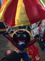 Vintage Zwarte Piet aan Parachute - Pailletten, Ophalen