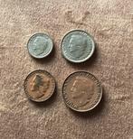 Dubbeltje ,kwartje,cent , stuiver 1948 Wilhelmina, Ophalen of Verzenden, Koningin Wilhelmina, Overige waardes, Setje