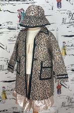 Bonpoint leopard regenjas met hoedje maat 4, Customercare@bonpoint.com, Bonpoint, Bonpoint EU, Zo goed als nieuw