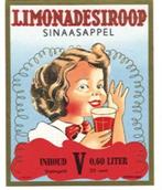 Oud Limonade etiket T.M. Snaterse Gouda, Limonadesiroop (04), Verzamelen, Verzenden, Nieuw, Overige typen