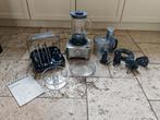 Kenwood FPM810 Foodprocessor Multipro sense keukenmachine, 3 tot 4 liter, Ophalen, Gebruikt, 3 snelheden of meer