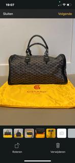Goyard Duffle Bag, 40 tot 60 cm, 20 tot 30 cm, Zwart, Ophalen of Verzenden
