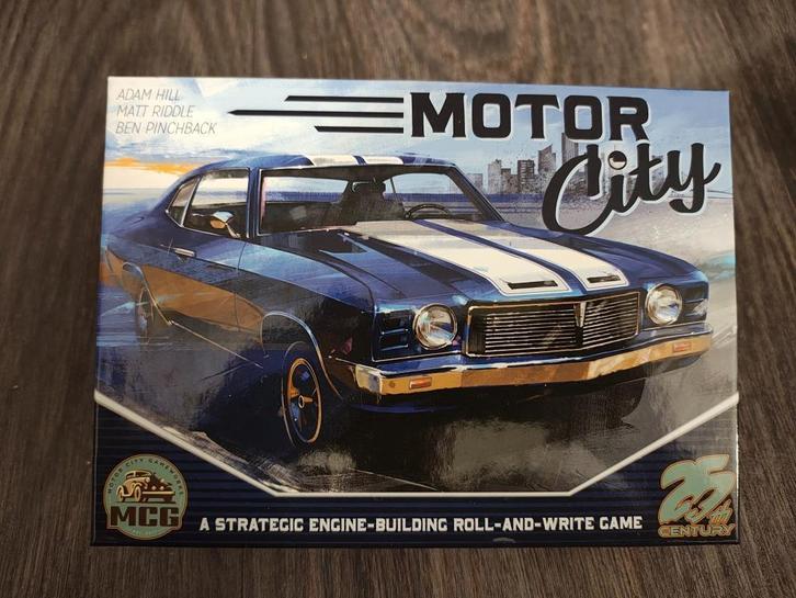Motor City board game, Hobby en Vrije tijd, Gezelschapsspellen | Bordspellen, Nieuw, Een of twee spelers, Drie of vier spelers