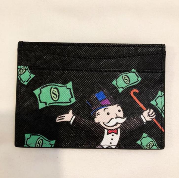 Monopoly Kaarthouder / Portemonnee Alec Geld Cash, Sieraden, Tassen en Uiterlijk, Portemonnees, Nieuw, Zwart, Verzenden