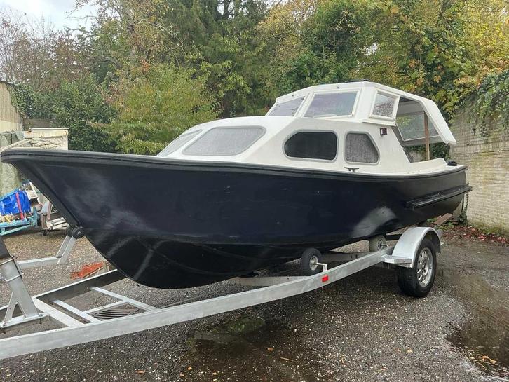 Inter 650 Kajuit boot Polyester, Watersport en Boten, Speedboten, Gebruikt, Overige brandstoffen