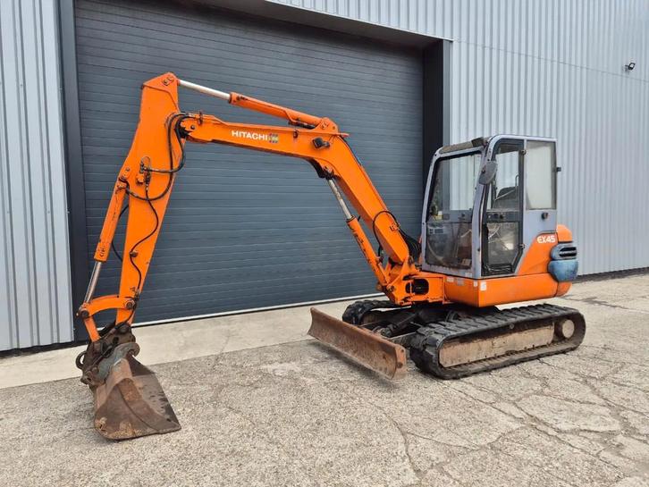 Hitachi EX45 Graafmachine minigraver, Zakelijke goederen, Machines en Bouw | Kranen en Graafmachines, Graafmachine