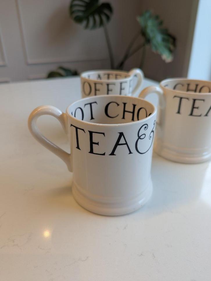 Emma Bridgewater Toast & Marmalade mok (set van 3), Huis en Inrichting, Keuken | Servies, Kop(pen) en/of Schotel(s), Overige stijlen