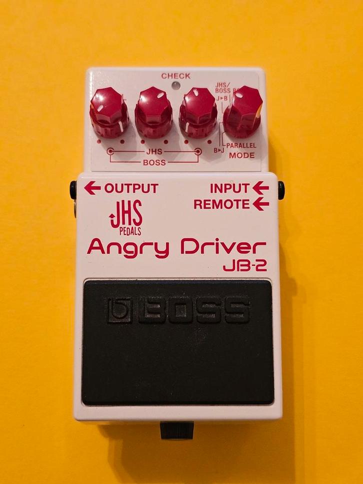 Boss JB-2 Angry Driver JHS Mod, Muziek en Instrumenten, Effecten, Zo goed als nieuw, Distortion, Overdrive of Fuzz, Ophalen of Verzenden