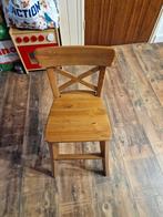 Leuke houten kinderstoel, Gebruikt, Bruin, Klassiek, Ophalen of Verzenden