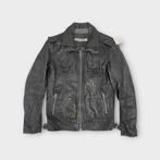 Superdry heren jas maat M (100% leer), Tweedehands, Maat 48/50 (M), Ophalen of Verzenden, Gedragen