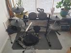 Fame DD506 - Elektrisch Drumstel met double bass pedaal, Muziek en Instrumenten, Ophalen, Gebruikt, Overige merken, Elektronisch