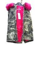 Camouflage jas met bont pink, Kinderen en Baby's, Nieuw, Meisje, Ophalen of Verzenden