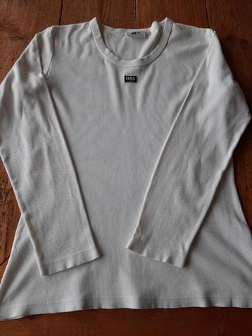 QS CLOTHING dames t-shirt lange mouw maat 44 - 46 kleur: wit beschikbaar voor biedingen