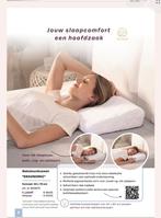 2 x Optidee neksteunkussens, Eenpersoons, Wit, Ophalen of Verzenden, Zo goed als nieuw