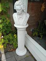 Beeld mozart op sokkel ,zware, Antiek en Kunst, Ophalen