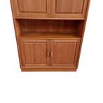 Vintage Dyrlund boogkast, vitrinekast, Huis en Inrichting, Ophalen, 200 cm of meer, Dyrlund, Minder dan 150 cm