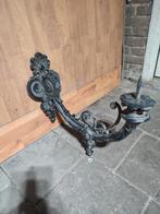 Antieke muur kandelaar, Ophalen of Verzenden, Koper of Brons