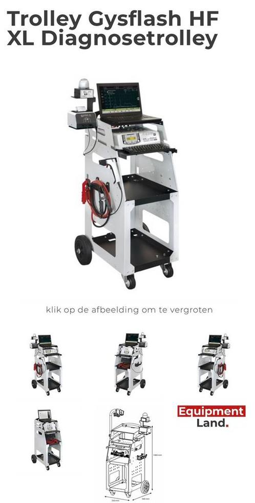 GYS Flash Diagnose XL Trolley hoog model mobile werkplek, Auto diversen, Autogereedschap, Nieuw, Ophalen of Verzenden