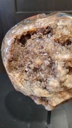 Speciale amethist/agaat op standaard, Verzamelen, Mineralen en Fossielen, Ophalen of Verzenden