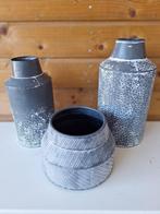 Metalen vazen, Huis en Inrichting, Woonaccessoires | Vazen, Ophalen, Overige materialen, Gebruikt, Overige kleuren