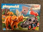 Playmobil Offroad buggy met dinovangnet 9434, Ophalen of Verzenden, Zo goed als nieuw, Complete set