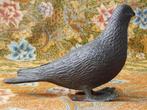 Mooie antiek Oosters brons beeldje van een duif 18,6 cm., Antiek en Kunst, Ophalen of Verzenden