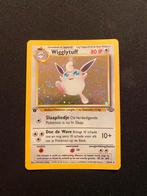 Pokemon Jungle Wigglytuff NL 1st Edition 16/64, Verzenden, Zo goed als nieuw, Losse kaart, Foil