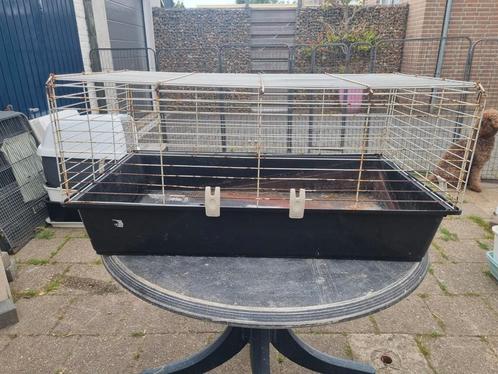 Konijnenkooi, Dieren en Toebehoren, Knaagdieren en Konijnen | Hokken en Kooien, Gebruikt, Kooi, Minder dan 60 cm, 75 tot 110 cm