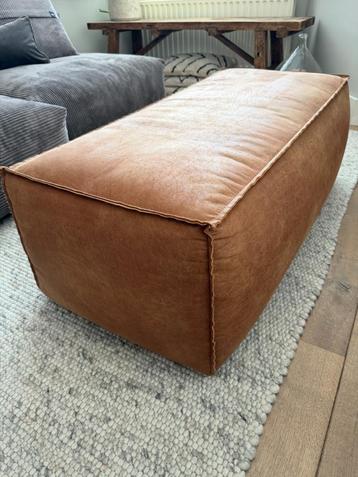 Poef cognac (BePureHome Rodeo) beschikbaar voor biedingen