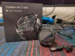 Mobvoi Ticwatch Pro 3 GPS compleet met lader en doos, Sieraden, Tassen en Uiterlijk, Smartwatches, GPS, Mobvoi Ticwatch, Zwart