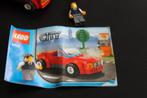 lego city rode sportwagen 8402, Ophalen of Verzenden, Zo goed als nieuw, Complete set, Lego
