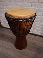 Grote Djembé met bewaarhoes, Ophalen of Verzenden, Zo goed als nieuw, Trommel
