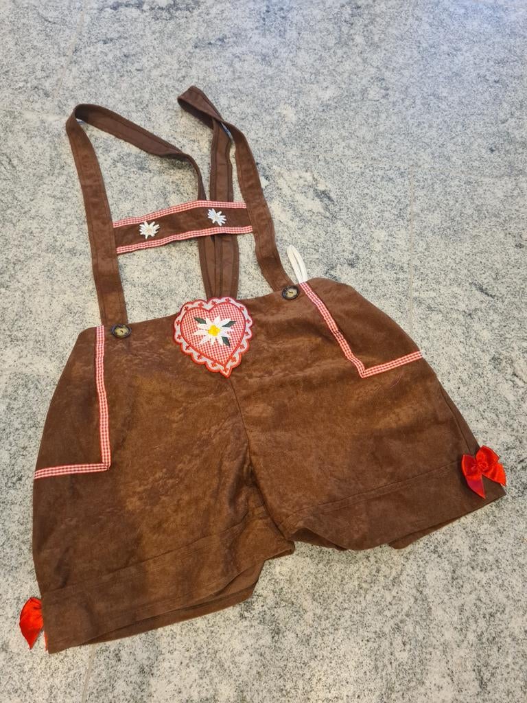 Oktoberfest Lederhose Kostuum - Maat M, Maat 38/40 (M), Carnaval, Ophalen of Verzenden, Kleding
