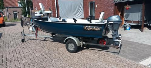 Te koop vaarklare vis toerboot, Watersport en Boten, Vis- en Consoleboten, Zo goed als nieuw, Tot 10 pk, 3 tot 6 meter, Benzine