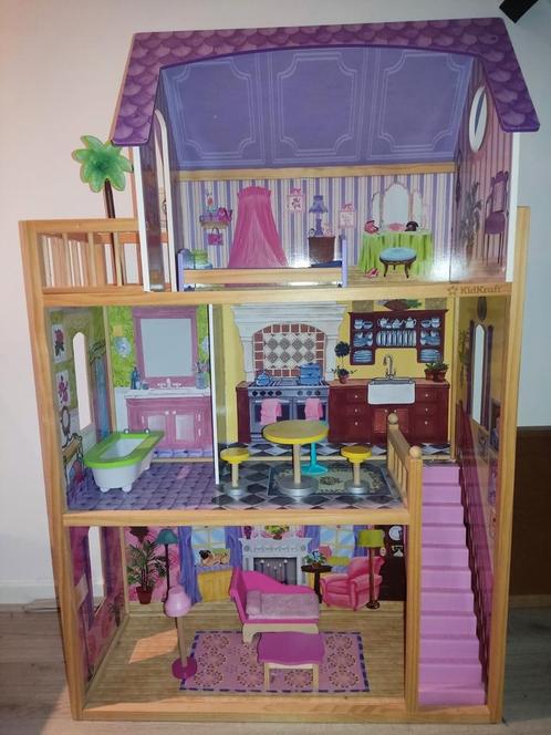 Kidkraft Barbie huis, Kinderen en Baby's, Speelgoed | Poppenhuizen, Gebruikt, Ophalen