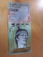 Venezuela 2000 Bolivares 2016 Unc, Ophalen of Verzenden