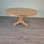 Eettafel Rond Massief Hout Ø 1,40 m Art. Nr.: 26790E, Ophalen, Nieuw, Vijf personen of meer, 100 tot 150 cm