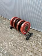 Crossmaxx bumperplates 25kg      3,- per kg, Halterschijven, Benen, Gebruikt, -