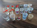 Collectie shot glaasjes van rondom de wereld, Verzamelen, Glas en Borrelglaasjes, Verzenden, Zo goed als nieuw, Borrel- of Shotglas